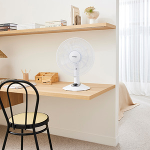 Whisper Quiet: 30cm Whisper Quiet Desk Fan