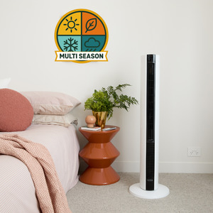 Heating: Platinum 107cm Multi Season Heating & Cooling Tower Fan