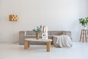 Not On Sale: Rechargeable Bladeless Desk Fan with Light