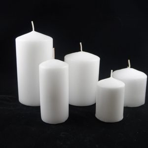 Products: Softglo Fiesta-50x75mm (Slim small candle second from right) - Golden Glow Candles