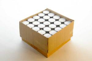 8 - 9 Hour Tea Light (Box of 100) - Golden Glow Candles