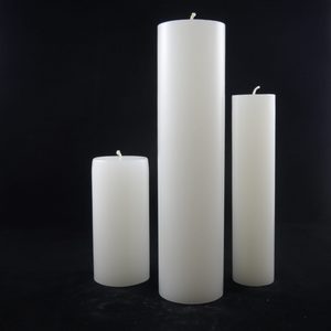 Festival Large Candle-White-70x280mm (Large candle in middle). Made in NZ - Gold&hellip;
