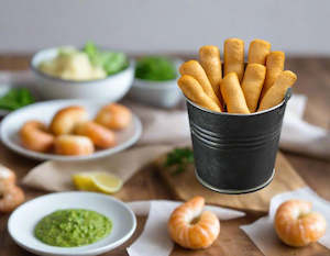 Cigar Rolls Hand Made: Garlic Butter Prawn Spring Roll