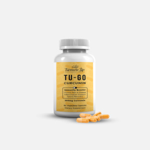 Turmeric Life For People: TU-GO Curcumin Capsules 200mg - SPECIAL NZ ONLY