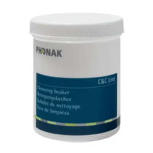 Hearing Aid Accessories Cleaning Beaker with Basket