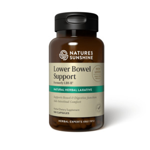 Ingredients A Z: Lower Bowel Support (Nature's Sunshine)