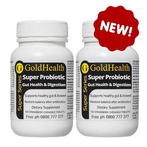 Twin Pack - Super Probiotic Strawberry Chewable