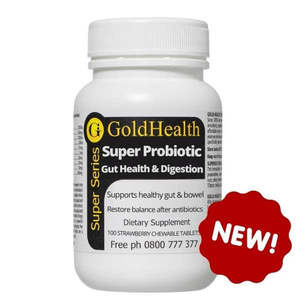 Eyes: Super Probiotic Gut Health and Digestion Strawberry Chewable