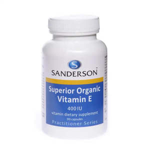 Sanderson: Vitamin E Organic 400iu (Sandersons)