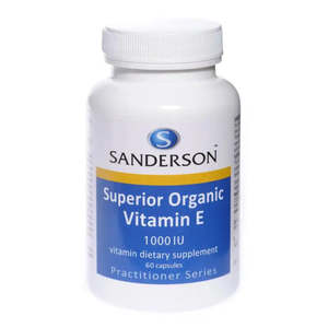 Sanderson: Vitamin E Organic 1000iu (Sandersons)