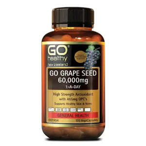 Go Healthy: Grape Seed 60,000mg (Go Healthy NZ)