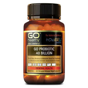 Go Healthy: Probiotic 40 Billion (Go Healthy NZ)