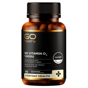 Vitamin D3 1,000iu (Go Healthy NZ)