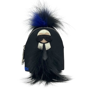 Fendi Karl Lagerfield Mini Backpack Charm