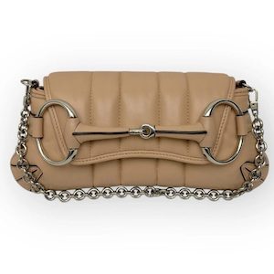 Designer Bags: Gucci Quilted Horsebit Chain Small Shoulder Bag
