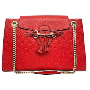 Gucci Guccisima Large Emily Chain Shoulder Bag