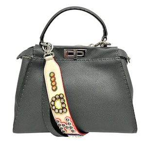 Designer Bags: Fendi Cuoio Romano Selleria Medium Peekaboo Bag