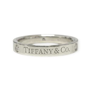 Tiffany and Co Diamond 0.07ct Ring in Platinum