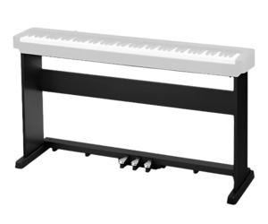 CASIO CS‑470P Wooden Piano Stand with Fixed Tri‑Pedal Board