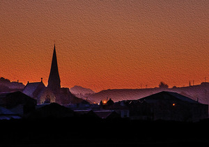 Oamaru Sillouette – GoldingArts