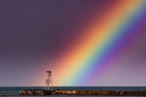 Rainbow number 1 – GoldingArts