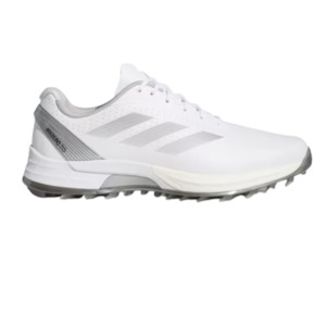Adidas Men's Adizero ZG Spikeless Golf Shoes | White/Grey