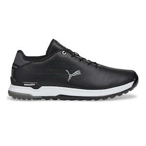 Golf Shoes: Puma Mens Proadapt Alphacat Golf Shoes Black/Silver (US 8 Only)