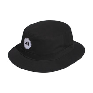 Golf Bucket Hats: Adidas Solid Bucket Hat | Black