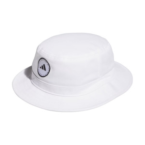 Adidas Solid Bucket Hat | White