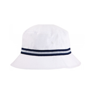 Golf Bucket Hats: Sporte Leisure Stripe Band Bucket Hat