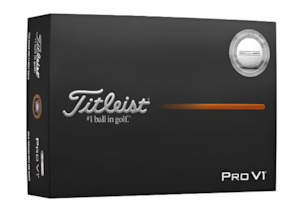 Titleist 2025 Pro V1 Enhanced Alignment Golf Balls
