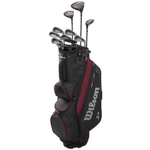 Wilson 2025 Deep Red Tour Men's Package Set (+.5")