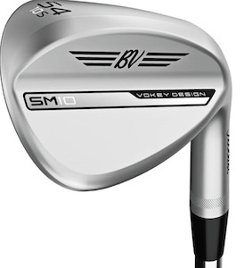 Golf Wedges: Titleist Vokey SM10 Chrome Wedge | Left Handed