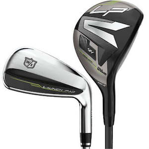 Wilson Launch Pad 2 Men's Graphite Iron Set - Regular Flex
