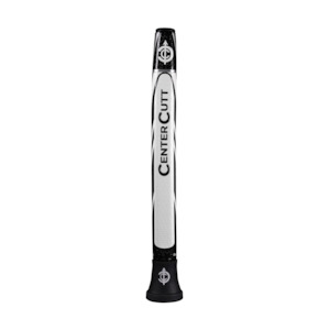 Center Cutt AA Competition Putter Grip | White/Black