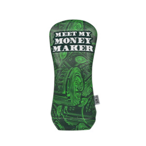 Golf Headcovers: PRG Originals 2025 Money Maker Driver Headcover