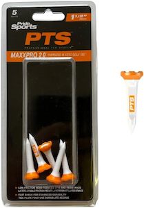 Pride PTS MaxxPro 2.0 Oversize Plastic Tee 1-1/2" (5 Pack)