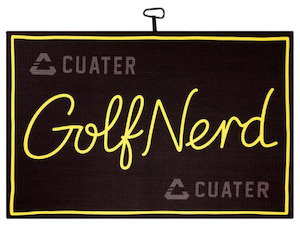 Cuater by TravisMathew Hold The Mustard Golf Towel