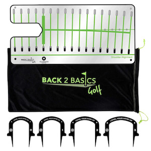 Back 2 Basics Pro Path Putting Mirror With Gates