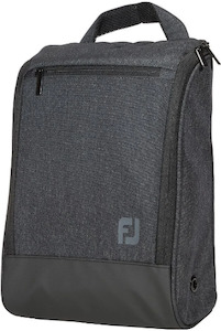 Other Golfing Gear: FootJoy Deluxe Shoe Bag - Charcoal