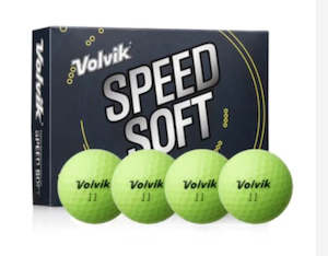 Volvik: Volvik Speed Soft Golf Balls - Green