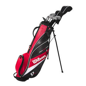 Wilson: Wilson 2025 Deep Red Junior Set | 12-14 Years | Red