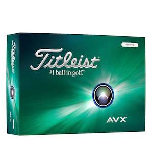 Titleist 2024 AVX Golf Balls | White