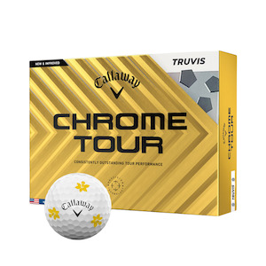 Callaway Balls: Callaway Chrome Tour Truvis Daffodil Golf Balls