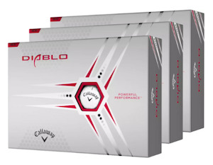 Callaway 2023 Hex Diablo Golf Balls | Three Dozen