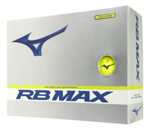 Mizuno Golf Balls: Mizuno 2023 RB Max Golf Balls - Yellow