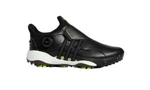Adidas Mens Tour360 22 Boa Golf Shoes Core Black/Core Black/Iron Metallic