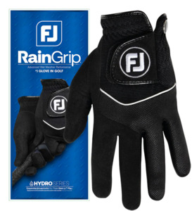 FootJoy Men's RainGrip Golf Glove | Black