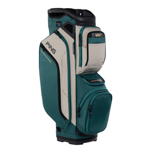 Cart Bags: PING 2026 Pioneer 244 Cart Bag | Atlantic/Sand/Black