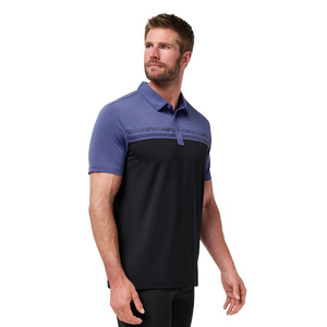 Golf Polos: TravisMathew Men’s Perspective Shift Polo | Marlin Blue